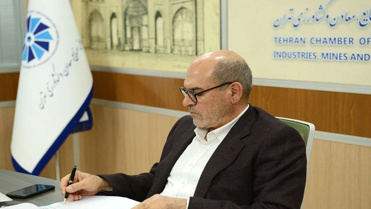 پیام محمود نجفی عرب، رئیس اتاق بازرگانی، صنایع، معادن و کشاورزی تهران در آستانه 17 مرداد ، روز خبرنگار