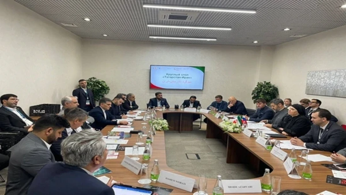 برپایی پاویون ج.ا ایران در نمایشگاه نفت و گاز تاتارستان