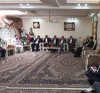 دیدار مدیران ارشد بانک ملی ایران با خانواده شهید مدافع حرم بانک