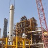 آخرین تجهیزات سنگین پروژه واحد متانول آپادانا خلیج فارس نصب شد.