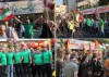 استقبال شهروندان از موکب فرهنگی و پذیرایی بانک شهر در مهمانی ۱۰ کیلومتری غدیر
