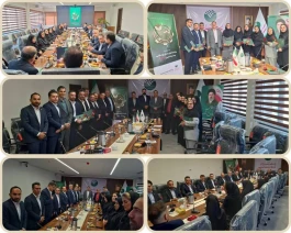 برگزاری آئین تقدیر از باجه های بانکی روستایی برتر مدیریت شعب غرب تهران